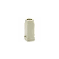 Capot 3A, Polycarbonate, Polyamide, IP65, Sortie verticale, PG11